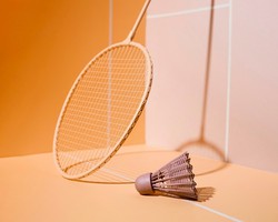 Equipamento de badminton