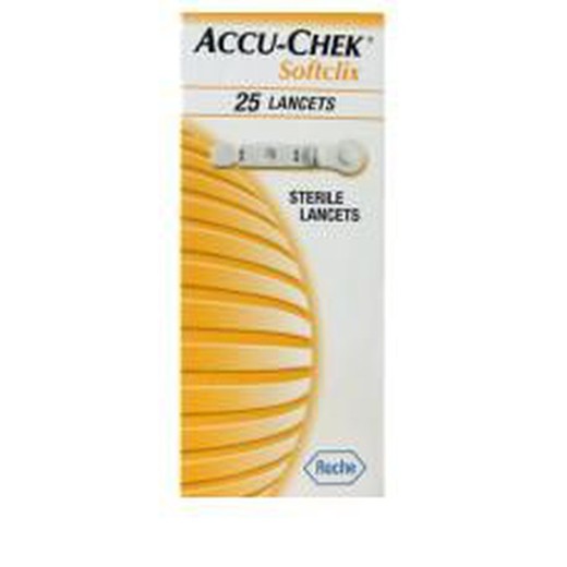 ACCU-CHECK Softclix 25 Lancetas