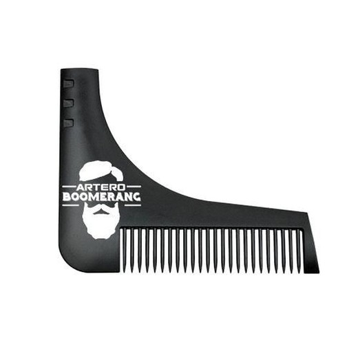 Devious boomerang barber comb