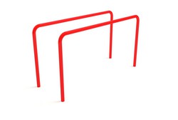 tall curved parallel bars