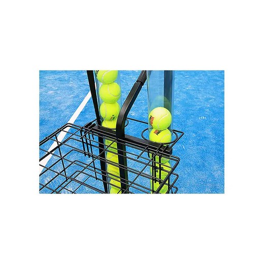 Tennis / paddle ball trolley