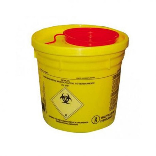 Biocontaminated Material Container (2L)