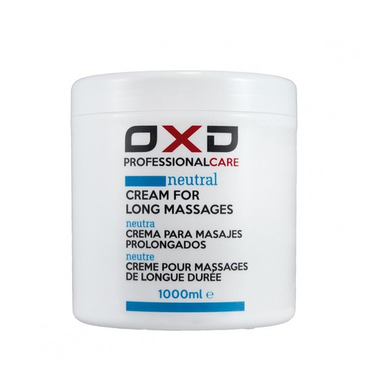 Crème neutre pour massages prolongés 1L OXD