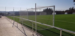Juego 4 postes traseros metalicos para sujeccion red tipo cajón