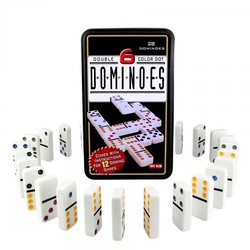 Game of dominoes plus multicolor