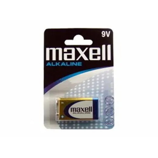 Maxell Alkaline Batteries 9V