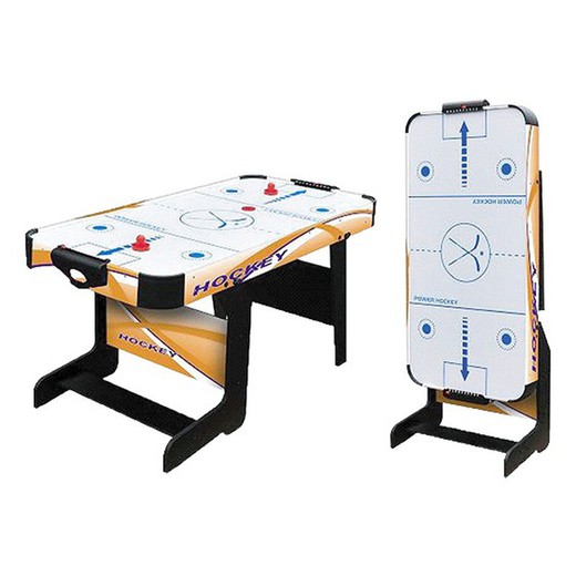 Mesa air hockey plegable