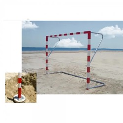 Aluminum beach handball goals