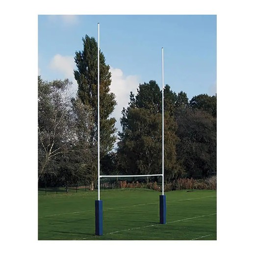 Metallische Rugby-Tore