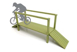 Puente de circuito de bicicleta