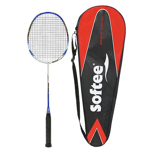 Softee de raquete de badminton '10k' azul / branco