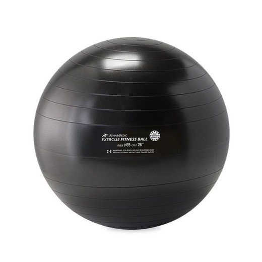 RehabMedic Exercice Fitball 65 cm (Noir)