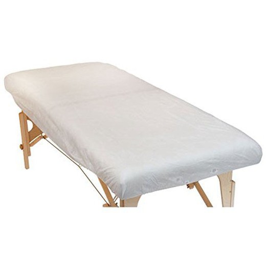 Adjustable sheet for stretcher 80 x 210 White