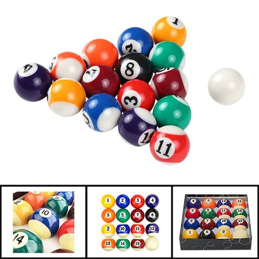 Jeu de boules de billard