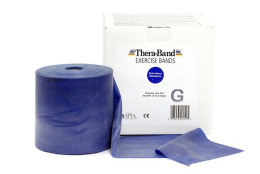 Thera-Band Blau - Extra stark (45,7m)