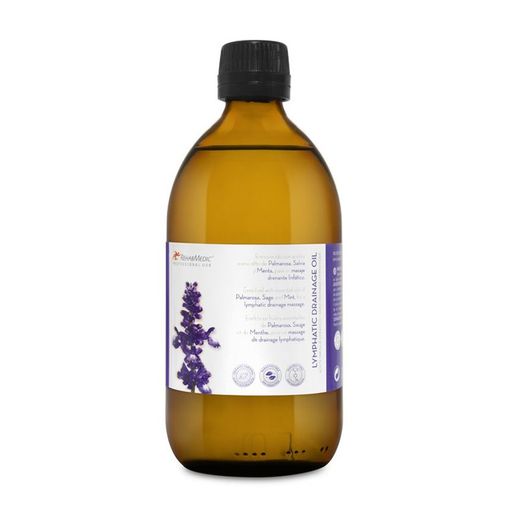 Óleo de massagem para drenagem linfática 500ml