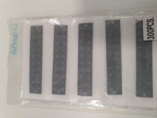Bolitas Metálicas Japonesas Tira Negra (300)
