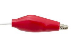 Cable con pinzas tipo cocodrilo 3,5cm