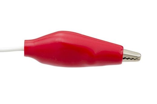 Cable con pinzas tipo cocodrilo 3,5cm