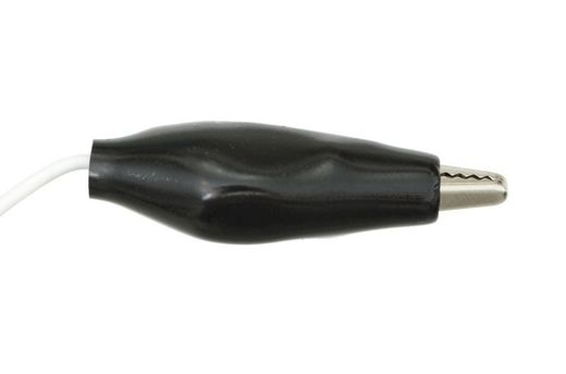 Cable con pinzas tipo cocodrilo 3,5cm