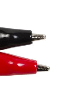 Cable con pinzas tipo cocodrilo 3,5cm