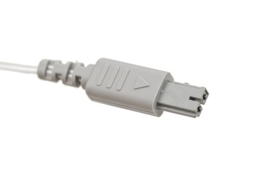 Cable con pinzas tipo cocodrilo 3,5cm