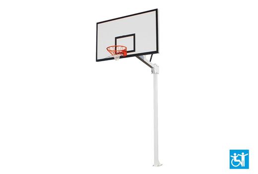 Canasta fija de baloncesto