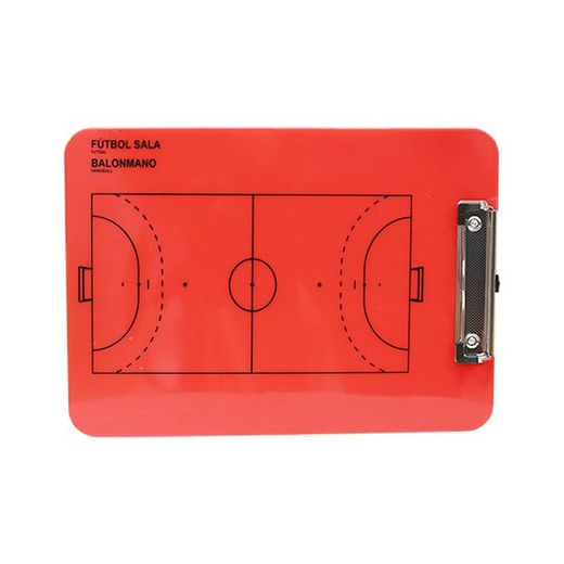 Cartella tattica veleda rossa indoor calcio/pallamano