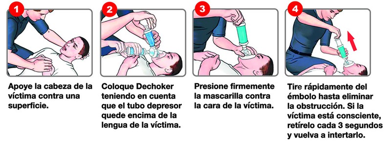 Dechoker Dispositivo de Primeros Auxilios para bebes