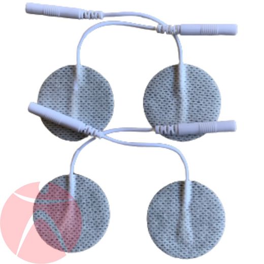 round facial electrodes