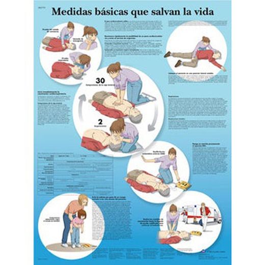 Lámina 3B Medidas Basicas Que Salvan La Vida