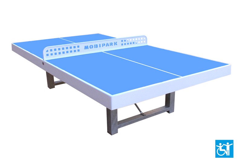 mesa de jantar ping pong em aço carbono – OBJ estúdio