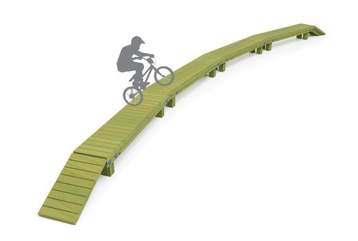 Passerella del circuito ciclabile