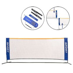 Set minitenis/minibadminton metálico