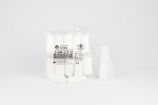 Venda de gasa (Bolsa 10 ud)