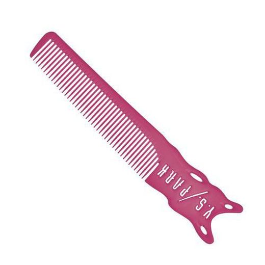 Rosa Friseurkamm (205 mm)